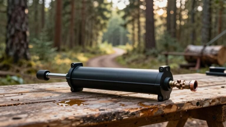 bleed hydraulic cylinder safely