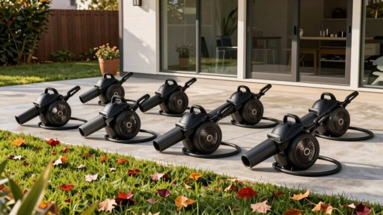 corded leaf blowers tame yards quickly