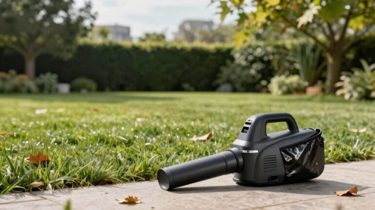 cordless leaf blowers with bags
