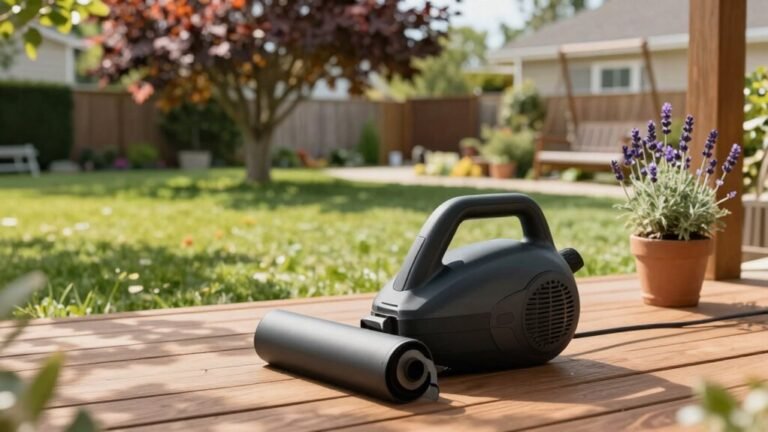 electric leaf blowers quieter