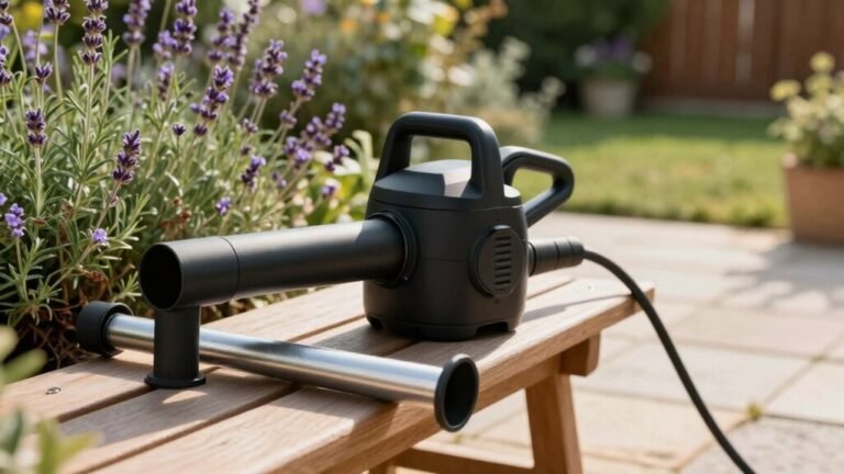 gutter attachments simplify leaf blowing