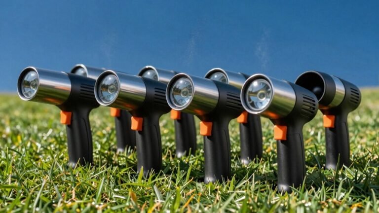 handheld leaf blowers clear yards