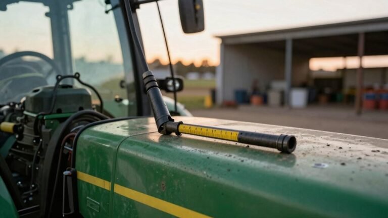 john deere hydraulic fluid check