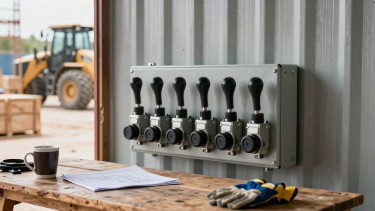 joystick controlled hydraulic loader valves