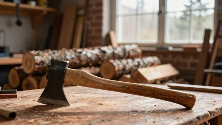 powerful wood splitting axes