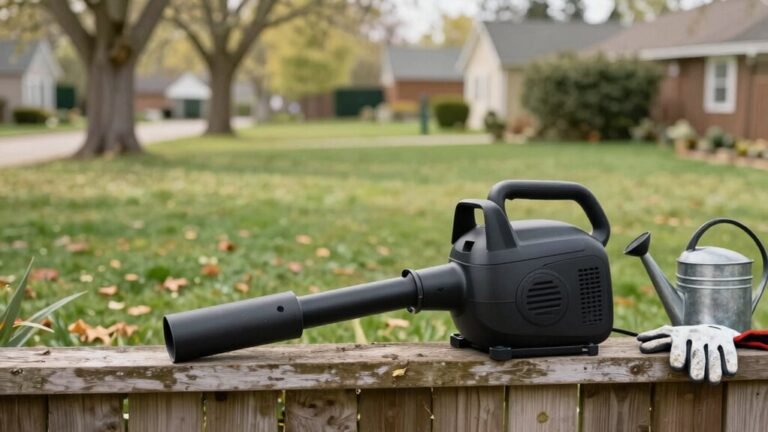 safe efficient leaf blower start