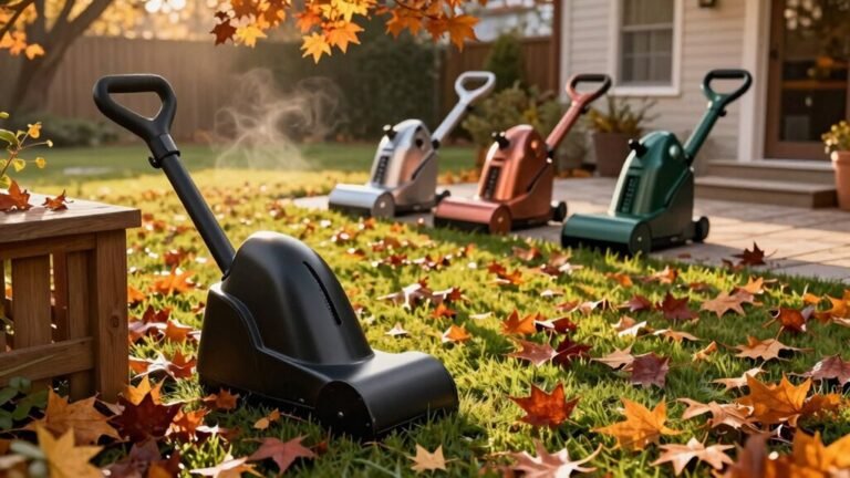 tame autumn chaos with electric blowers