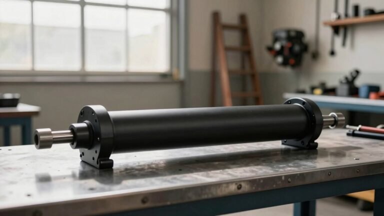 top hydraulic engine hoist cylinders
