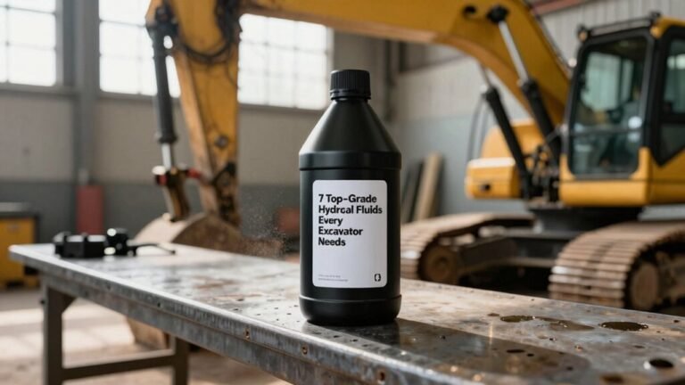 top hydraulic fluids for excavators