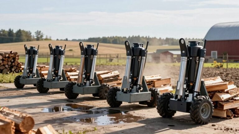 top rated log splitting tractors