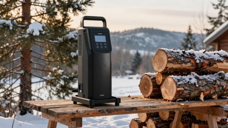 winter firewood splitting tools