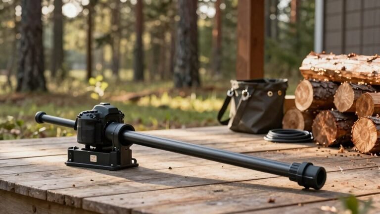 wood chipping log splitter guide