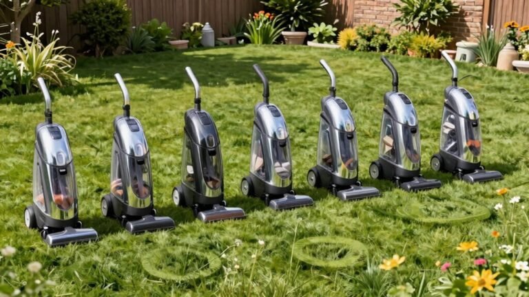 yard vacuums with leaf capturing bags