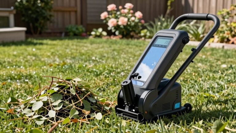 yard waste taming electric chippers